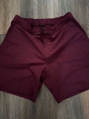 Ten Thousand Brand Men's The Foundation Shorts Maroon XL 7 Inch inseam Athletic